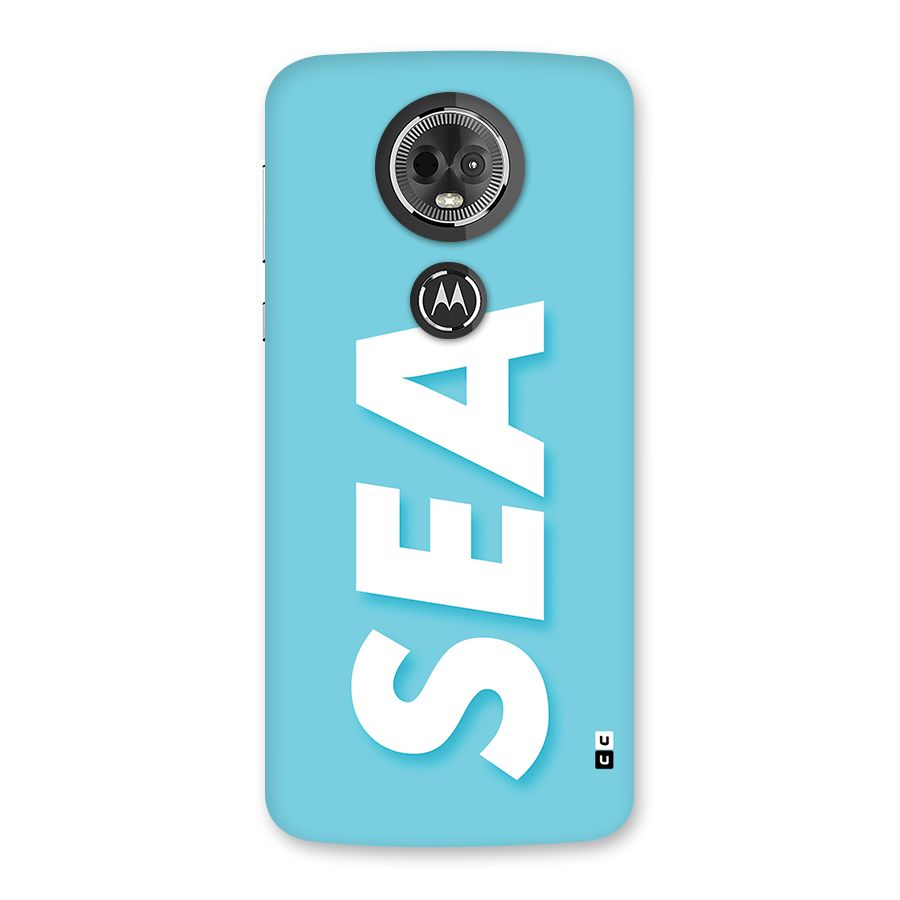 Aqua Sea Back Case for Moto E5 Plus
