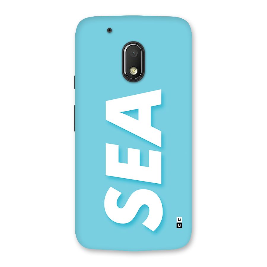 Aqua Sea Back Case for Moto G4 Play