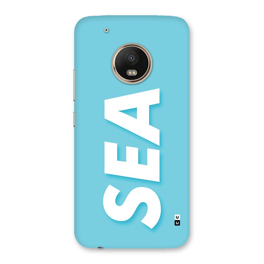 Aqua Sea Back Case for Moto G5 Plus