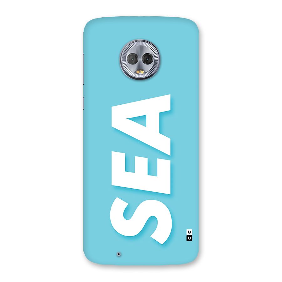 Aqua Sea Back Case for Moto G6