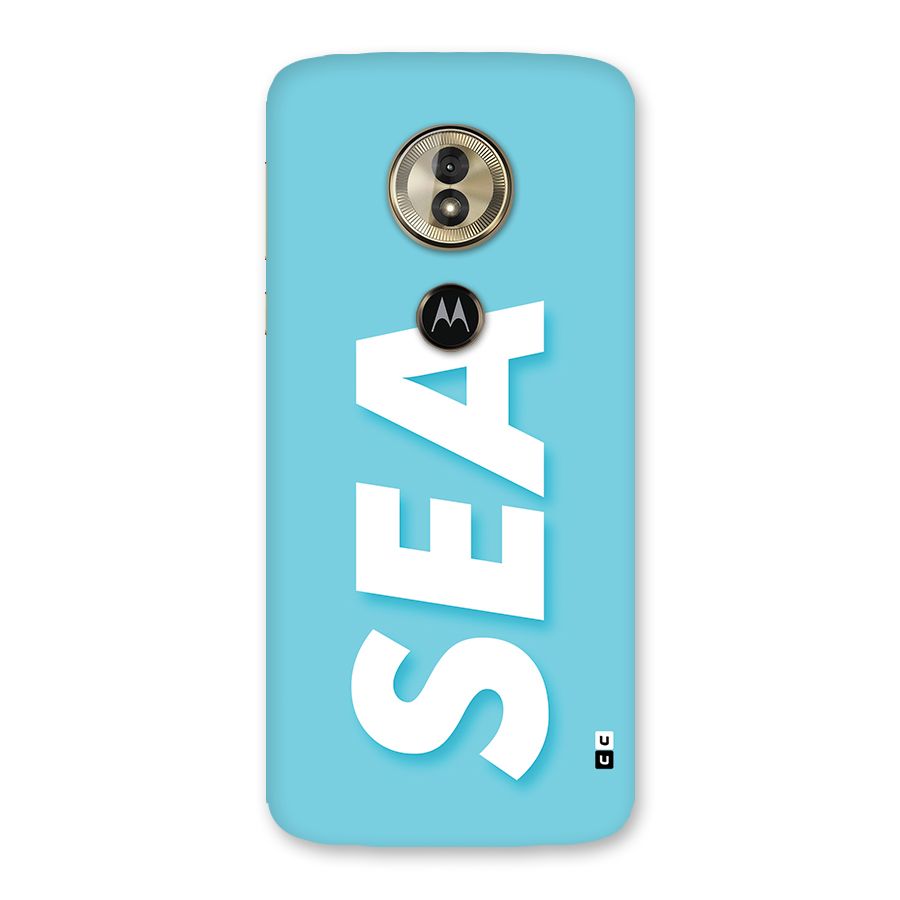 Aqua Sea Back Case for Moto G6 Play
