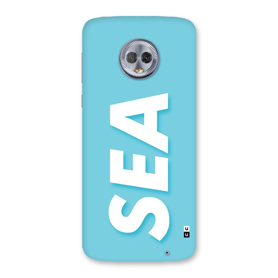 Aqua Sea Back Case for Moto G6 Plus