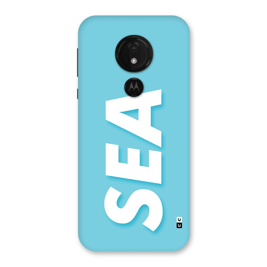 Aqua Sea Back Case for Moto G7 Power