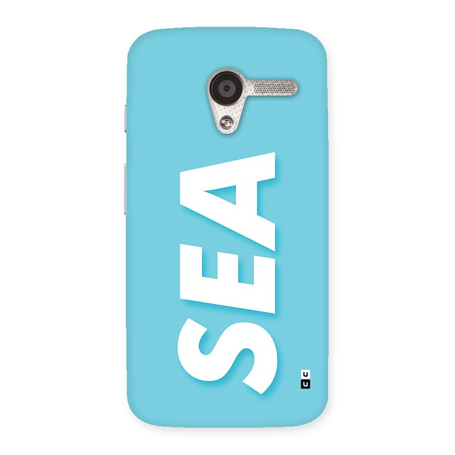 Aqua Sea Back Case for Moto X