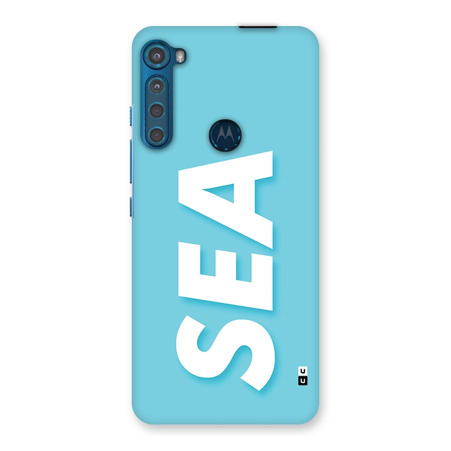 Aqua Sea Back Case for Motorola One Fusion Plus