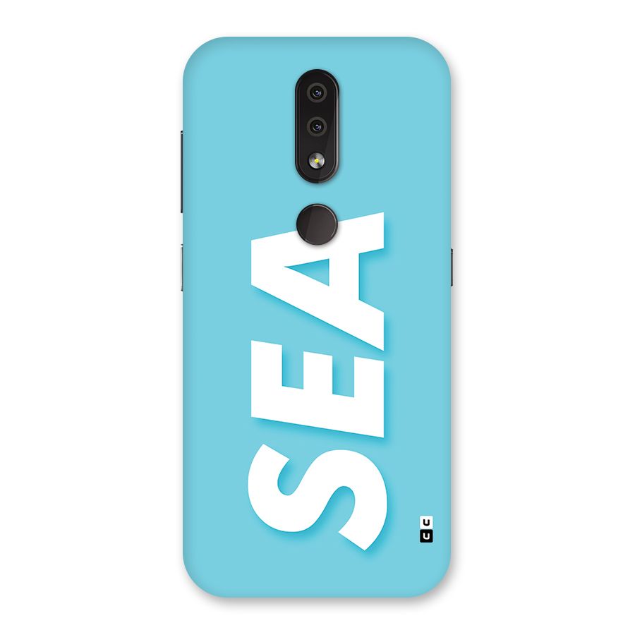 Aqua Sea Back Case for Nokia 4.2
