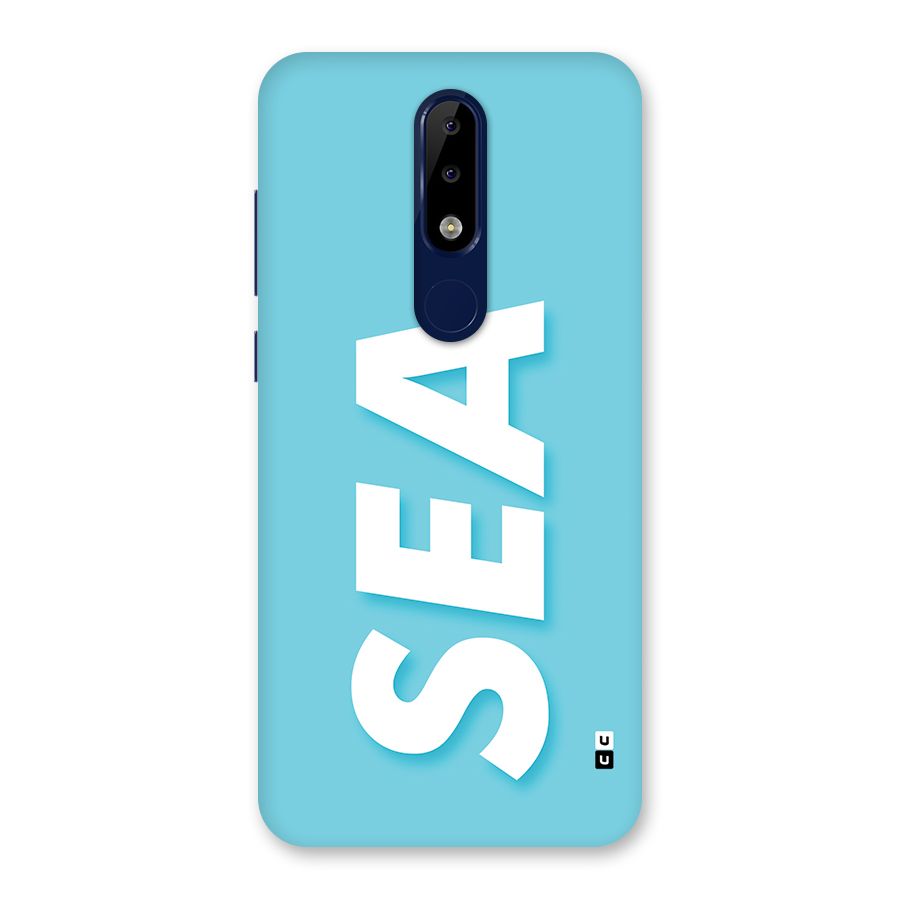 Aqua Sea Back Case for Nokia 5.1 Plus