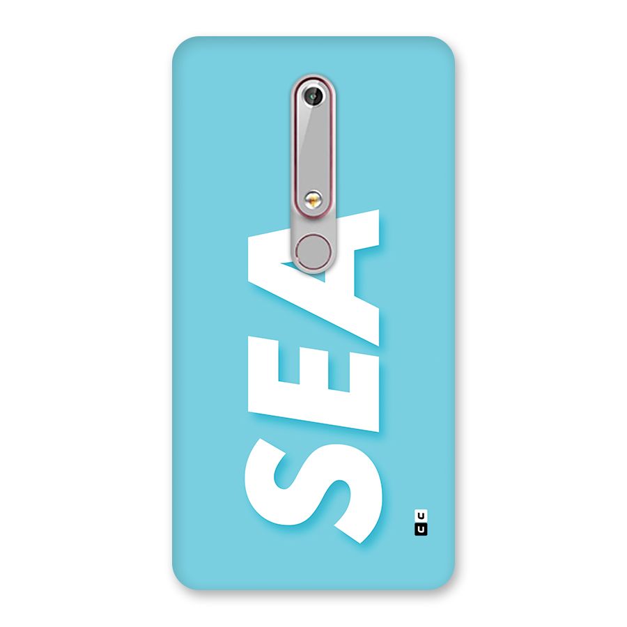 Aqua Sea Back Case for Nokia 6.1