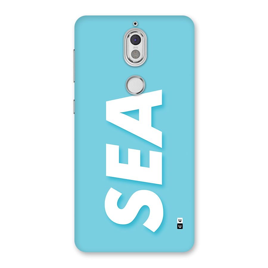 Aqua Sea Back Case for Nokia 7