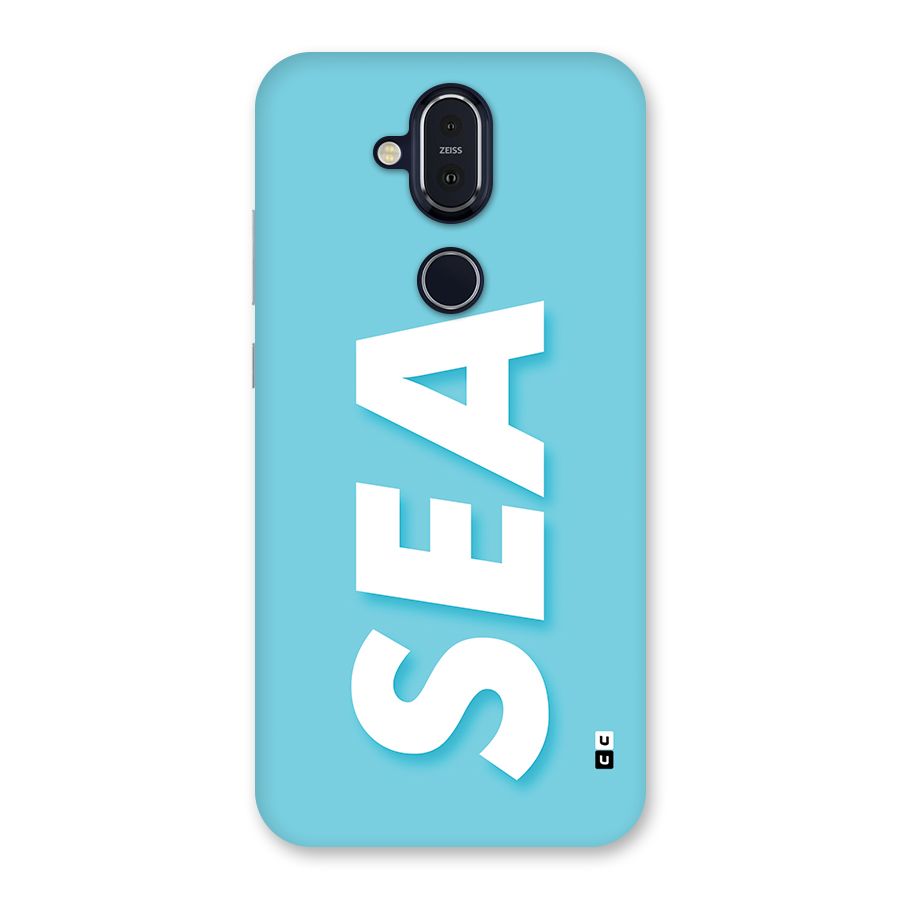 Aqua Sea Back Case for Nokia 8.1
