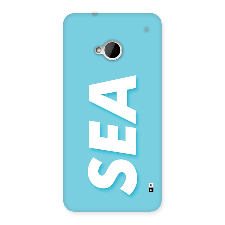 Aqua Sea Back Case for One M7 (Single Sim)