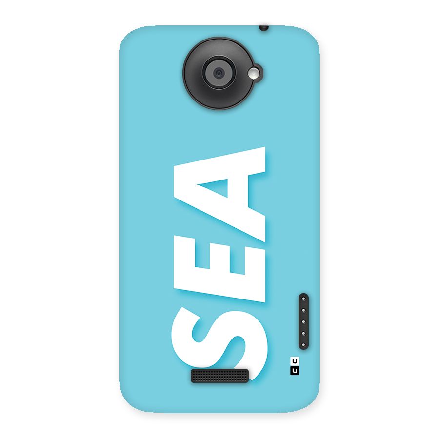 Aqua Sea Back Case for One X