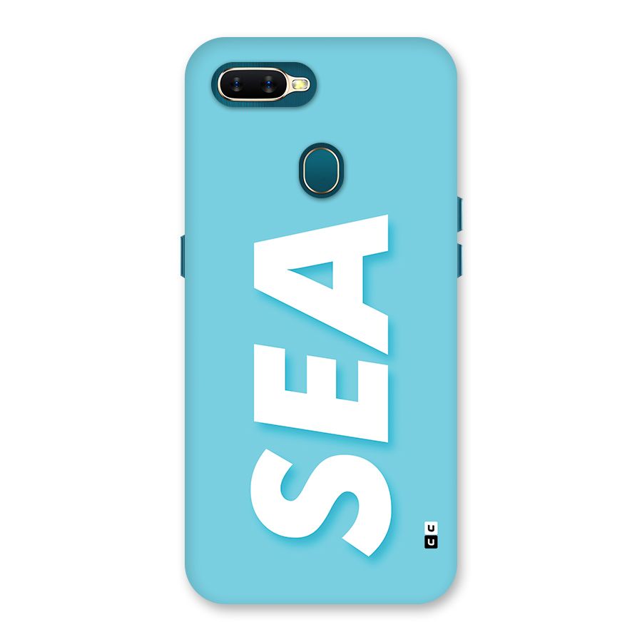 Aqua Sea Back Case for Oppo A12