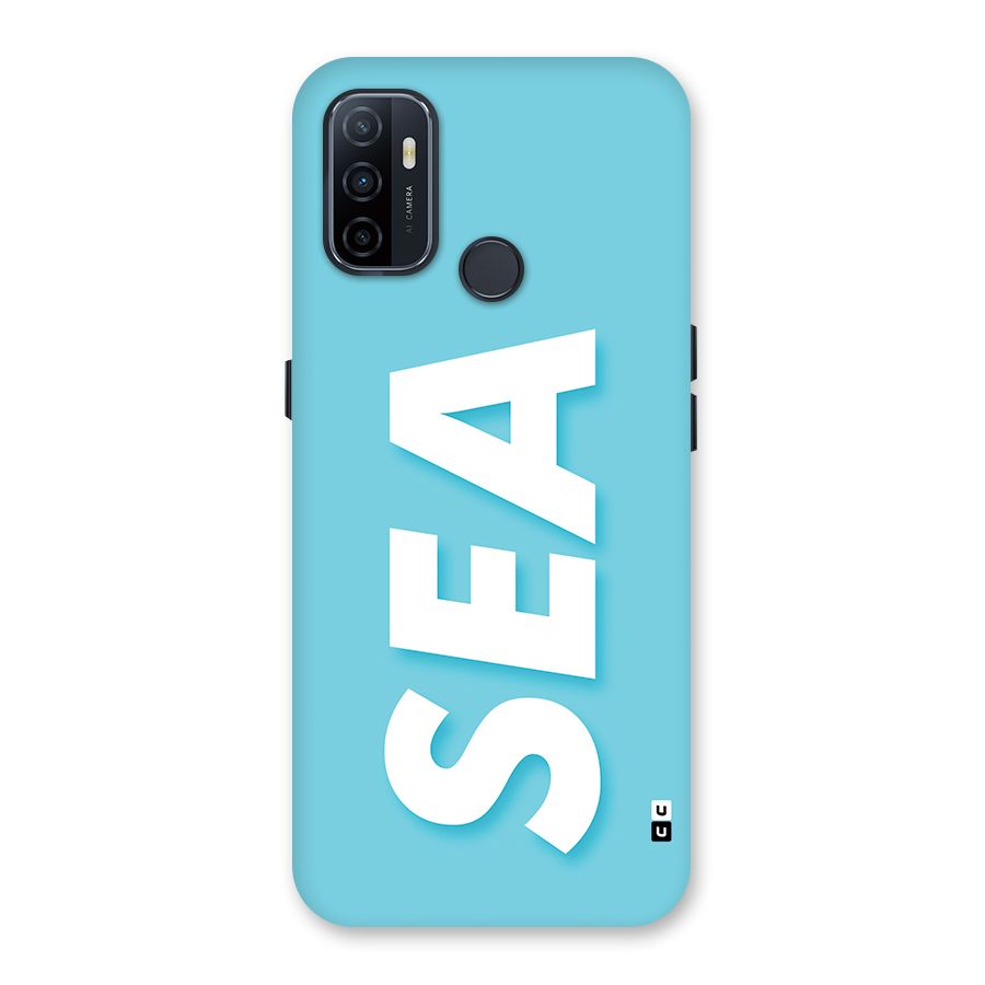 Aqua Sea Back Case for Oppo A32