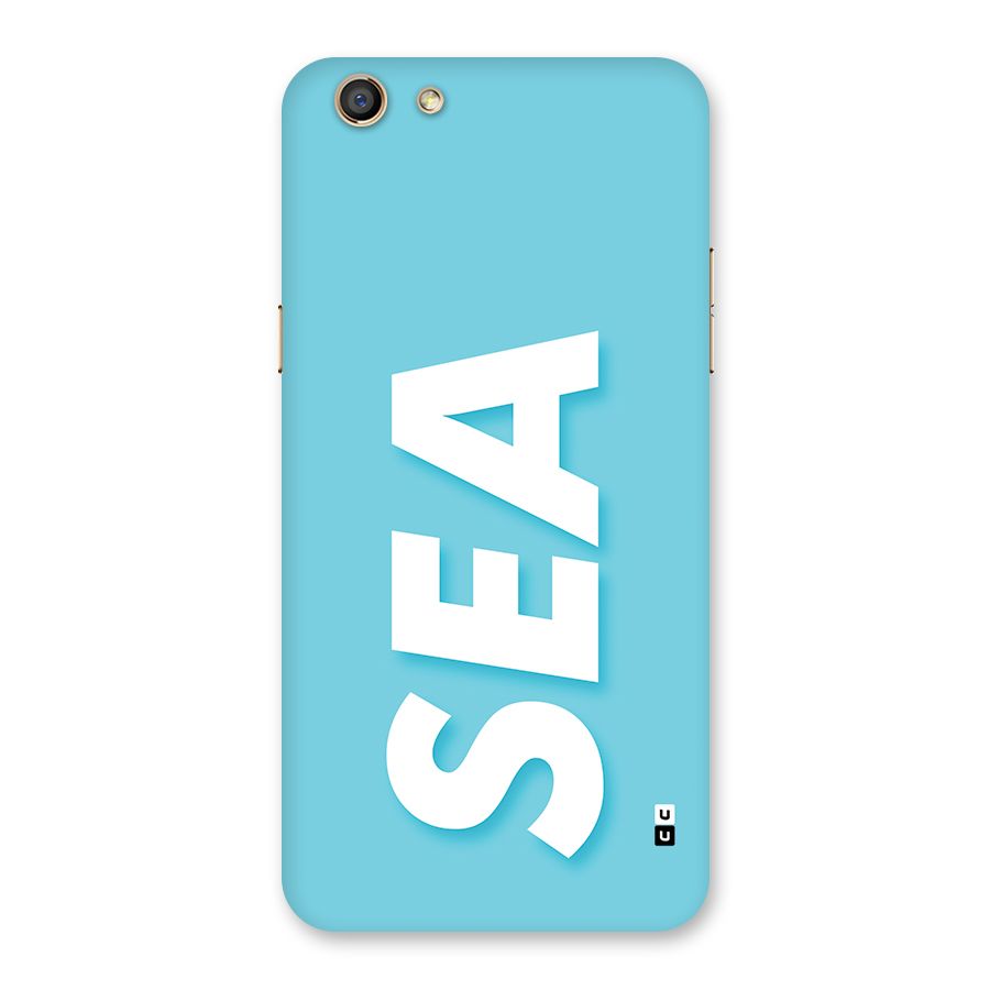 Aqua Sea Back Case for Oppo F3