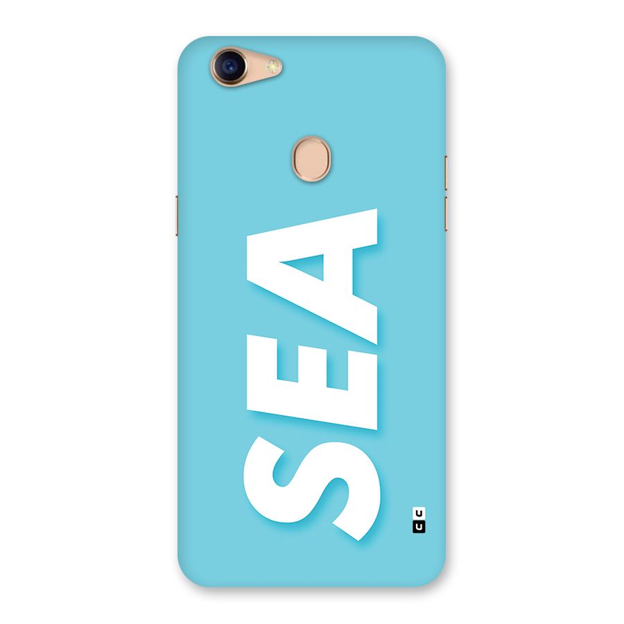 Aqua Sea Back Case for Oppo F5