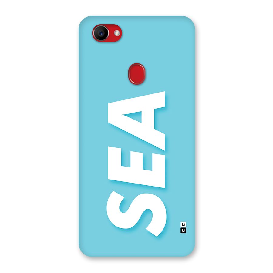 Aqua Sea Back Case for Oppo F7