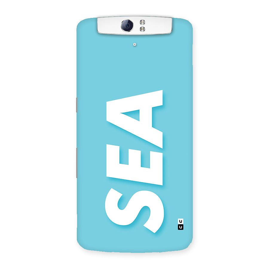 Aqua Sea Back Case for Oppo N1
