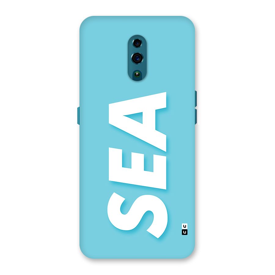 Aqua Sea Back Case for Oppo Reno