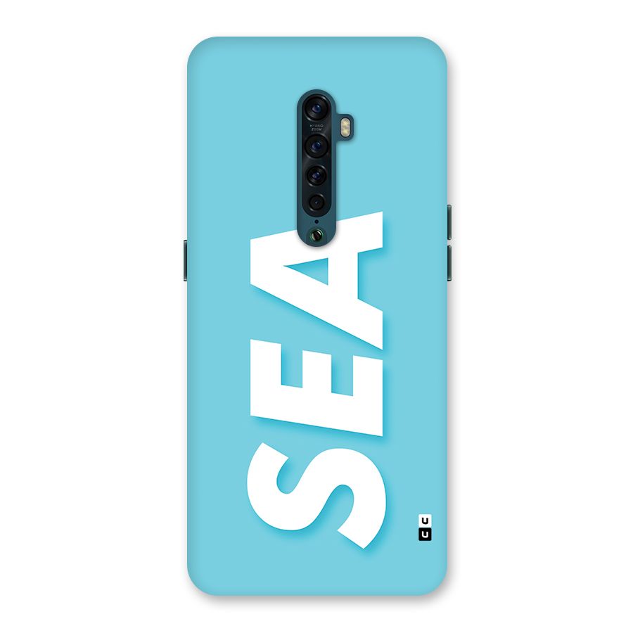 Aqua Sea Back Case for Oppo Reno2