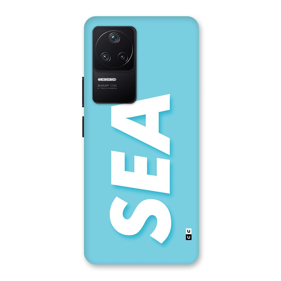 Aqua Sea Back Case for Poco F4 5G
