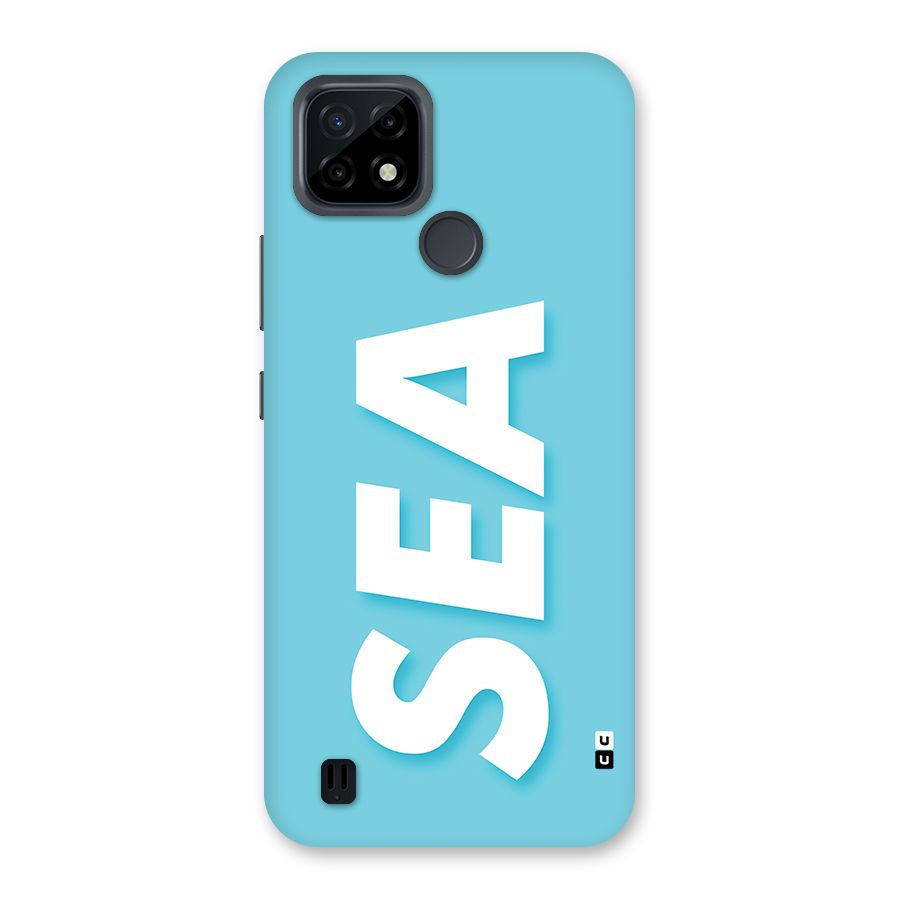 Aqua Sea Back Case for Realme C21