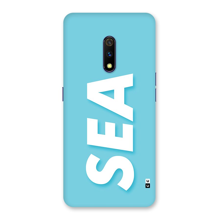 Aqua Sea Back Case for Realme X