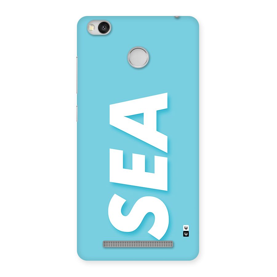Aqua Sea Back Case for Redmi 3S Prime