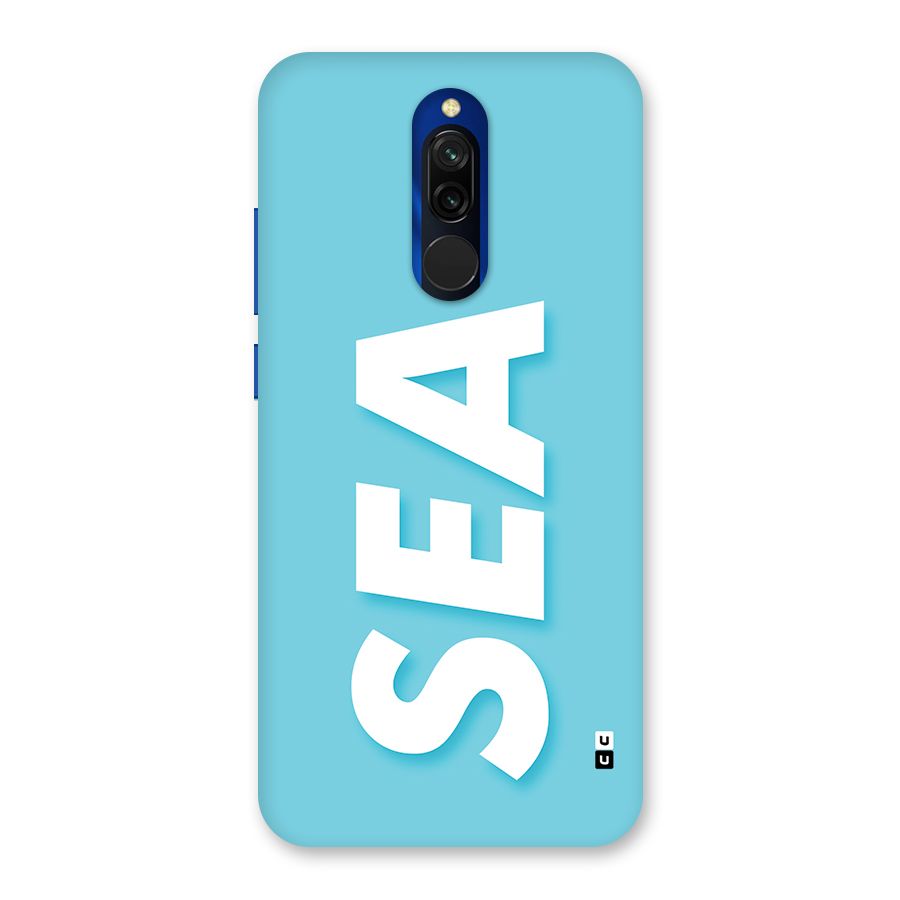 Aqua Sea Back Case for Redmi 8