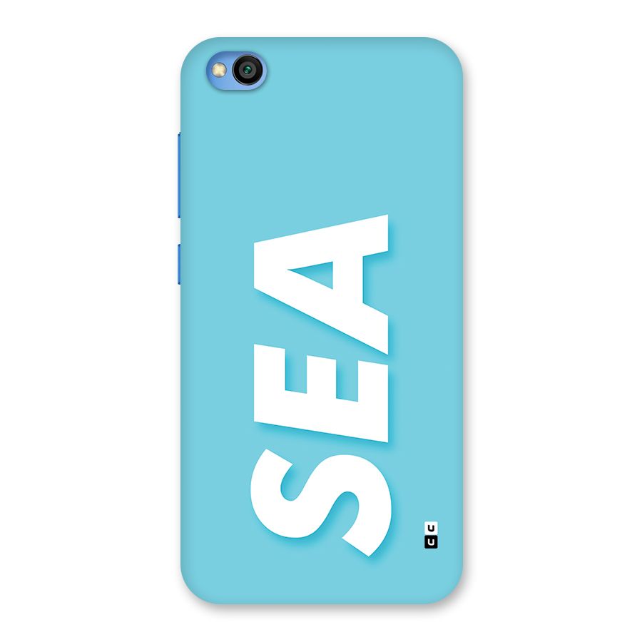 Aqua Sea Back Case for Redmi Go