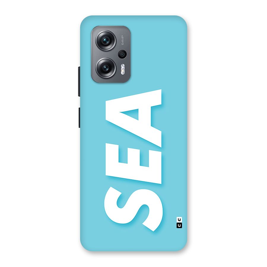 Aqua Sea Back Case for Redmi K50i