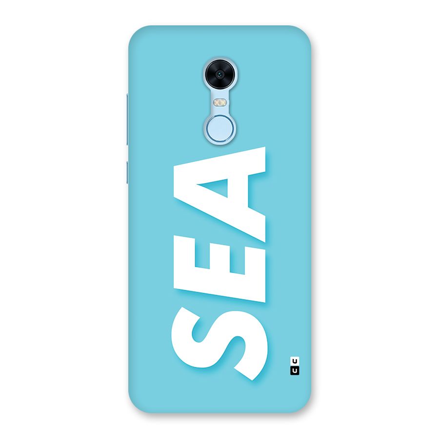 Aqua Sea Back Case for Redmi Note 5