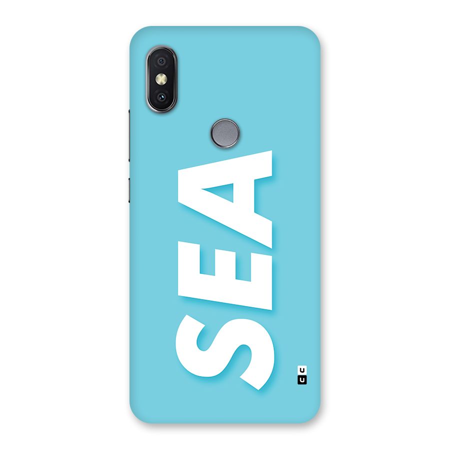 Aqua Sea Back Case for Redmi Y2