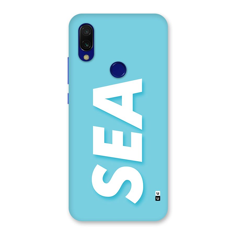 Aqua Sea Back Case for Redmi Y3