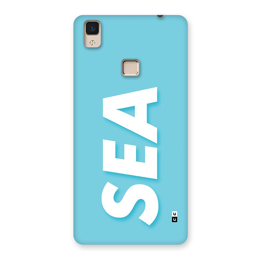 Aqua Sea Back Case for V3 Max
