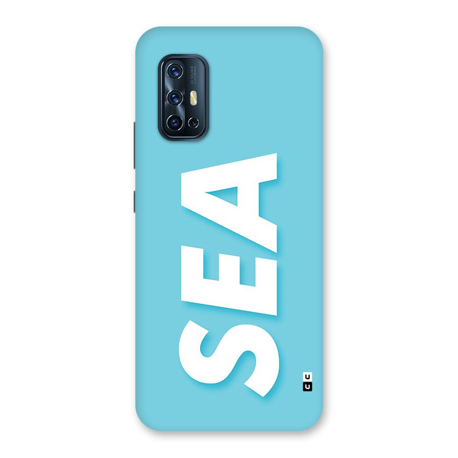 Aqua Sea Back Case for Vivo V17