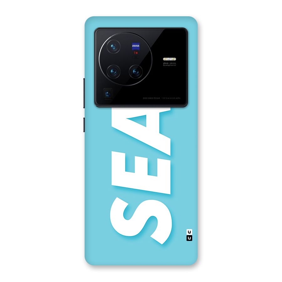 Aqua Sea Back Case for Vivo X80 Pro
