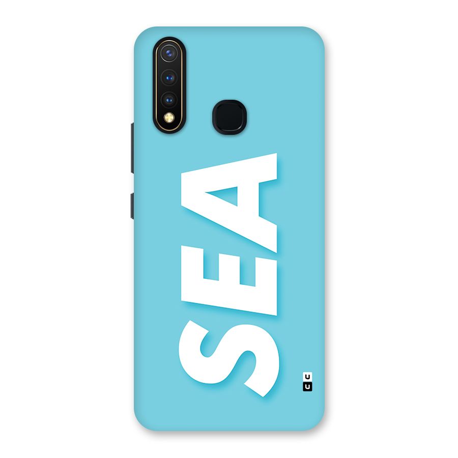 Aqua Sea Back Case for Vivo Y19