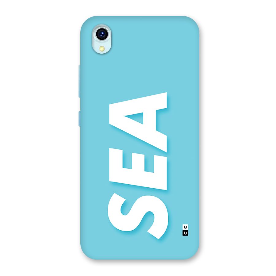 Aqua Sea Back Case for Vivo Y1s