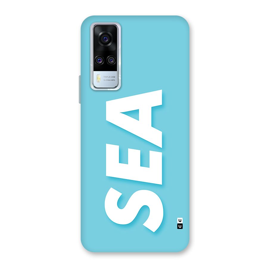 Aqua Sea Back Case for Vivo Y31