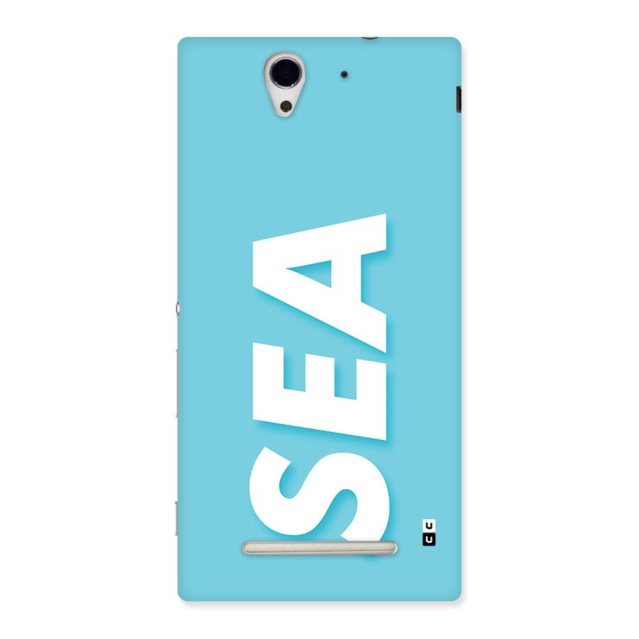 Aqua Sea Back Case for Xperia C3