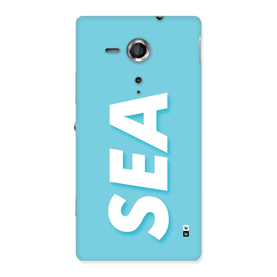 Aqua Sea Back Case for Xperia Sp