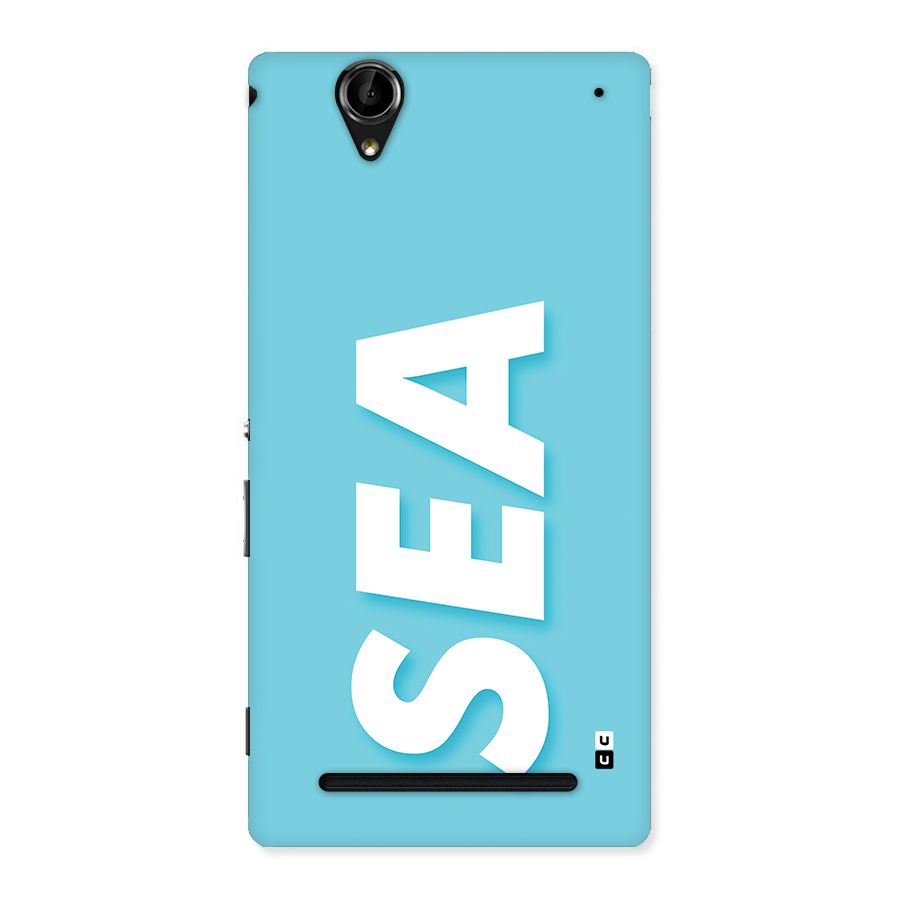 Aqua Sea Back Case for Xperia T2