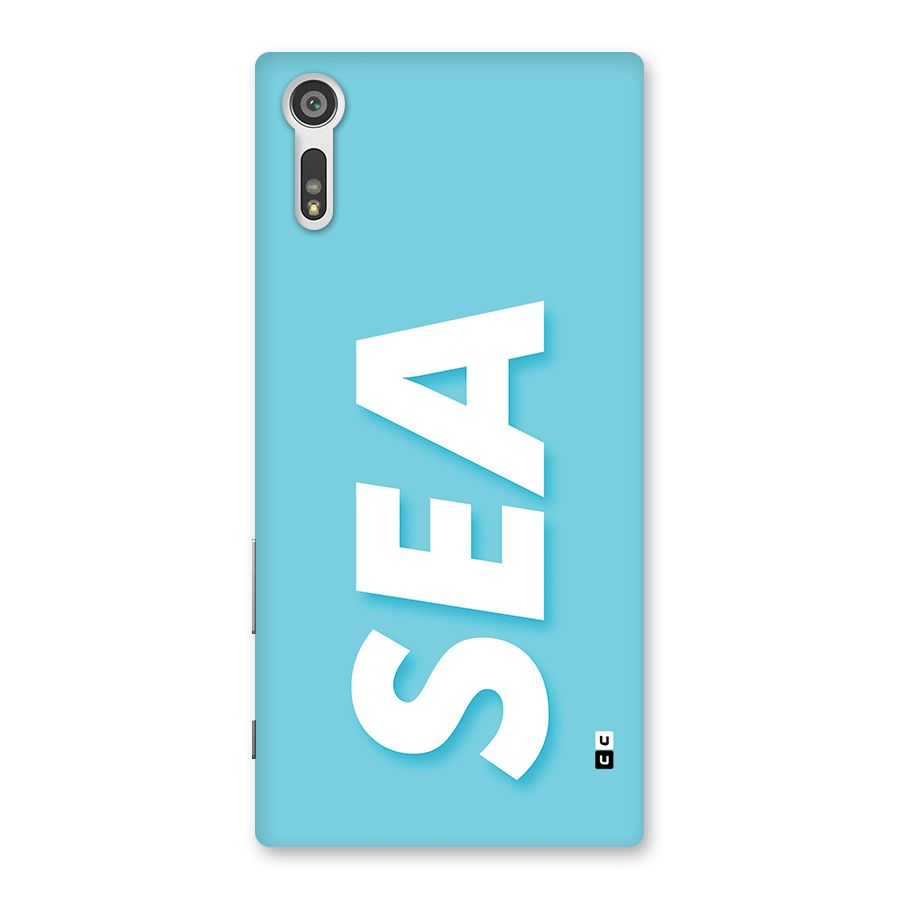 Aqua Sea Back Case for Xperia XZ