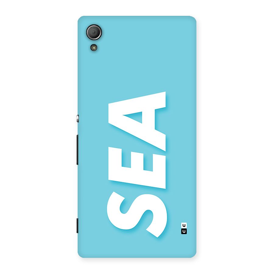 Aqua Sea Back Case for Xperia Z4