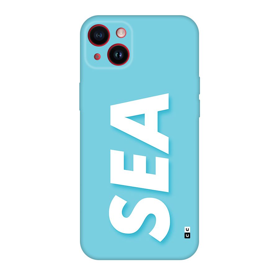 Aqua Sea Back Case for iPhone 14 Plus