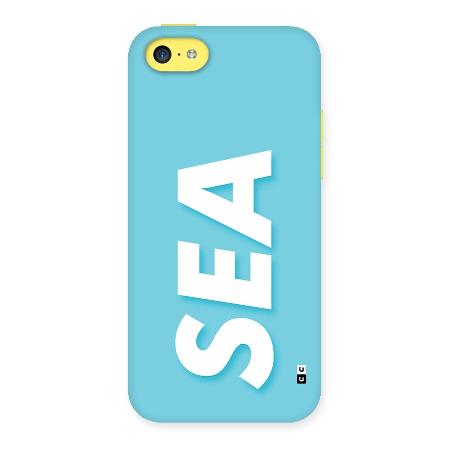 Aqua Sea Back Case for iPhone 5C