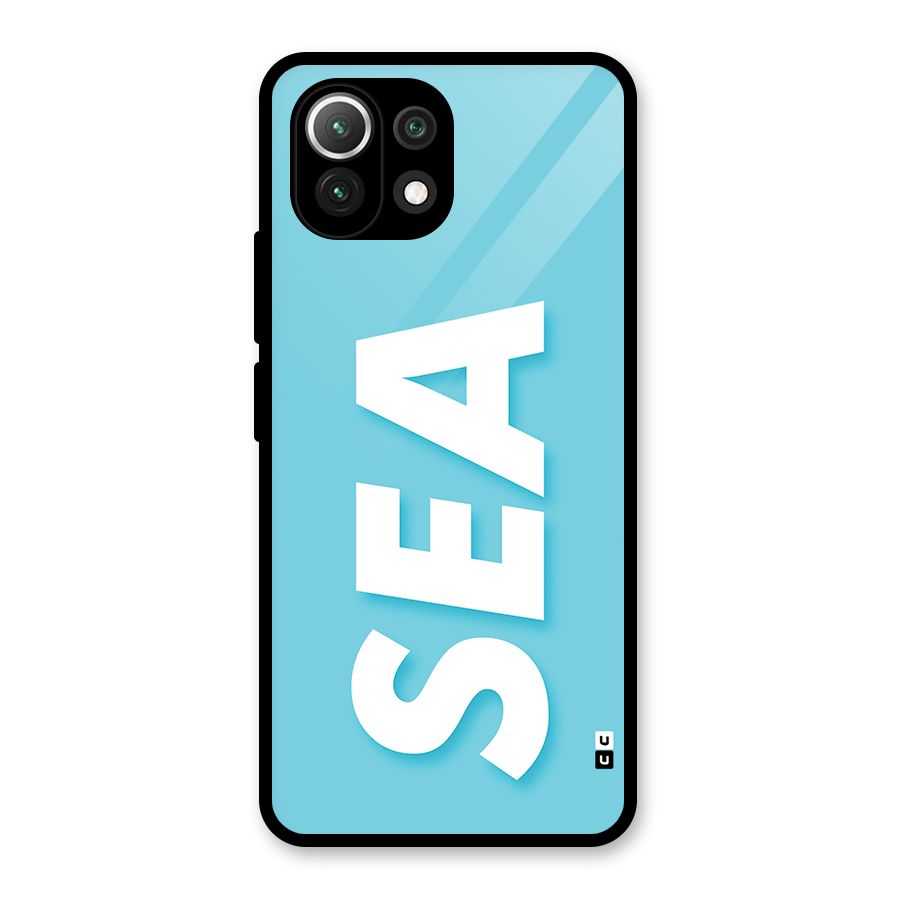 Aqua Sea Glass Back Case for Mi 11 Lite NE 5G