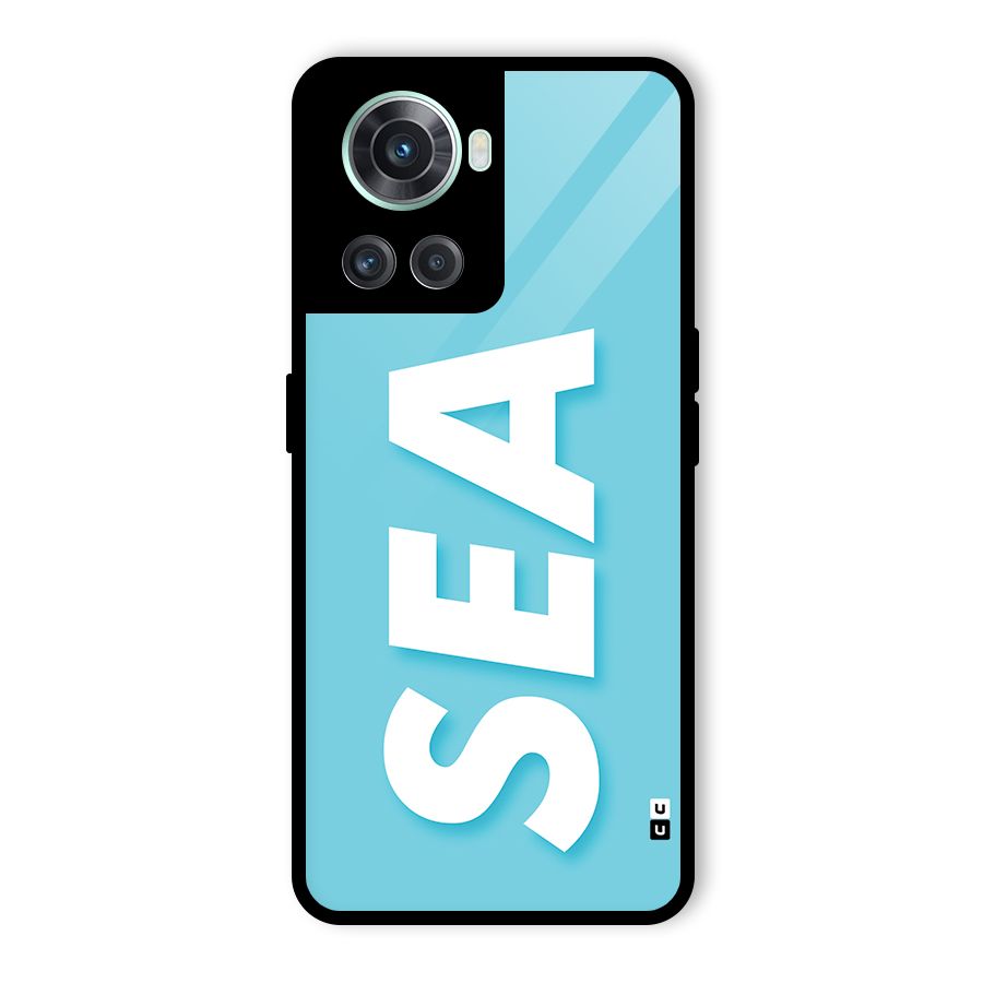 Aqua Sea Glass Back Case for OnePlus 10R