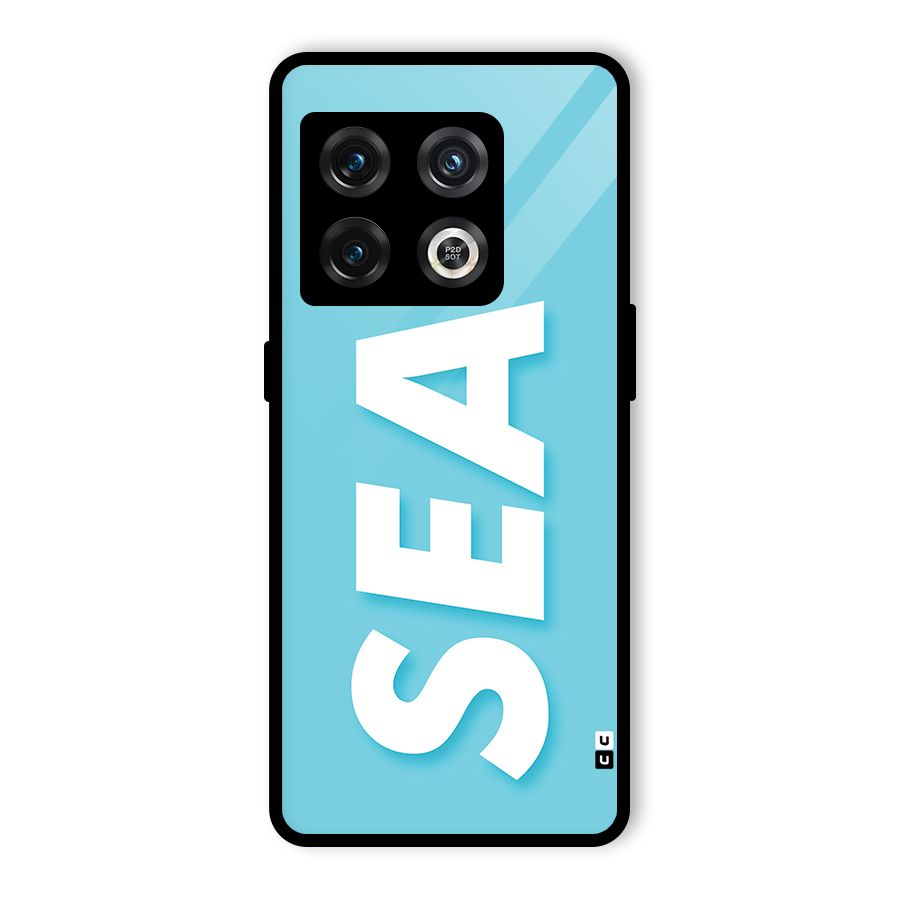 Aqua Sea Glass Back Case for OnePlus 10 Pro 5G